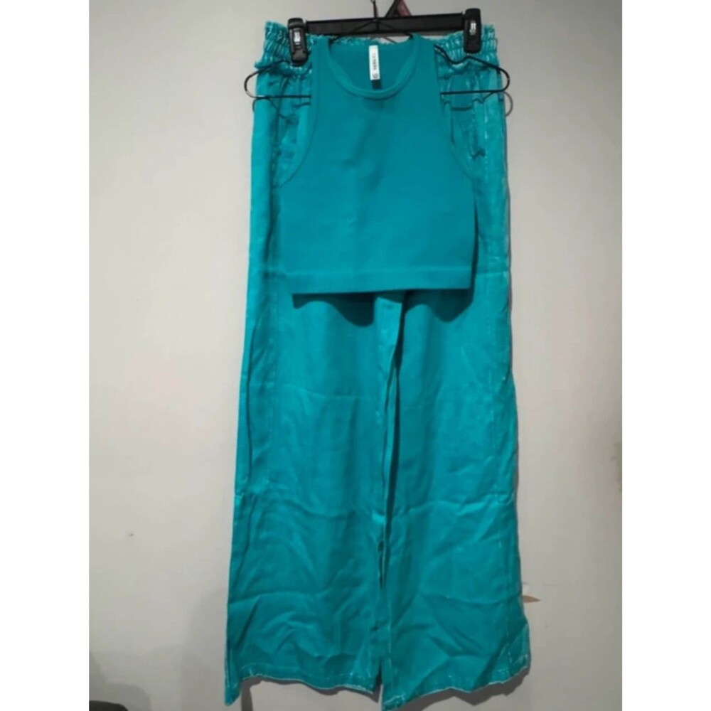 Zenana Women's Two Piece Lounge Set Small/Medium